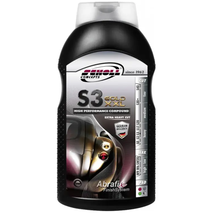 Высокоэффективная абразивная паста SCHOLL Concepts S3 GOLDXXL 103040 Высокоэффективная абразивная паста SCHOLL Concepts S3 GOLDXXL 103040