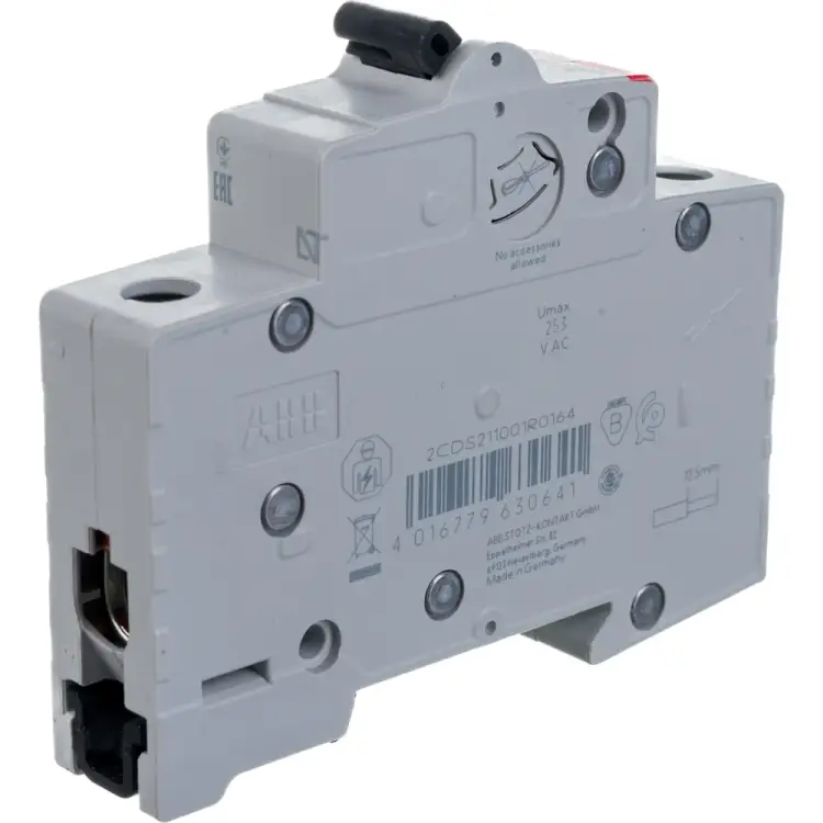 Однополюсный автоматический выключатель ABB SH201 2CDS211001R0164
