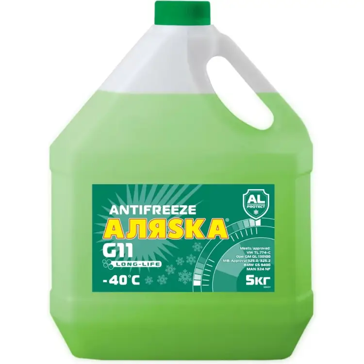 Антифриз АЛЯSКА Long Life (Лонг Лайф) 5086