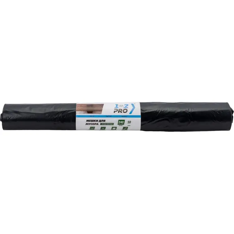 Мешки для мусора 1-2-Pro ММВ24040-10 Мешки для мусора 1-2-Pro ММВ24040-10