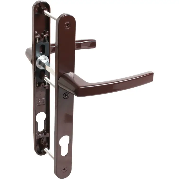 Комплект ручек для узкопрофильных дверей БУЛАТ РФ 92.25.02.8017 УРАЛ 15993