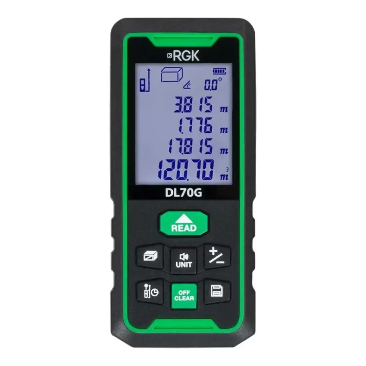 Лазерный дальномер RGK DL70G 755733