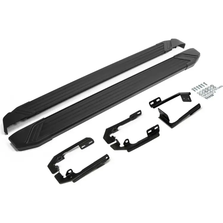 Автомобильные пороги для Isuzu D-Max II рестайлинг 2017-н.в. Rival F193ALB.9101.1