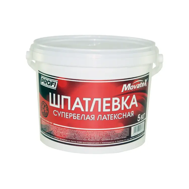 Латексная шпаклевка Movatex Т05875 Латексная шпаклевка Movatex Т05875