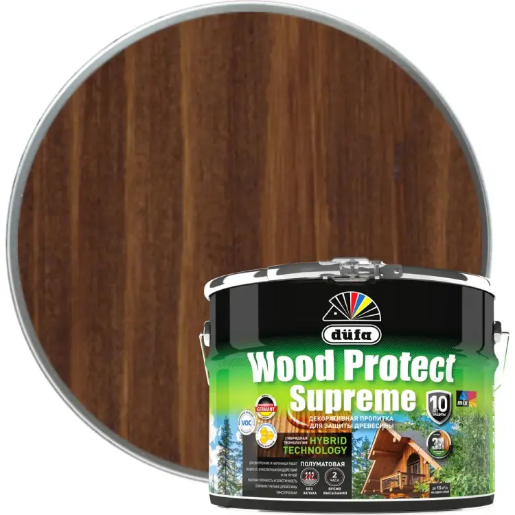 Пропитка Dufa WOOD PROTECT Supreme, МП00-008392