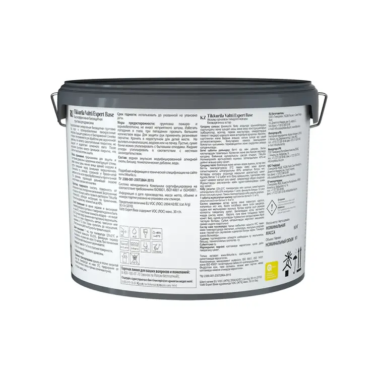 Высокоэффективная биозащитная грунтовка Tikkurila VALTTI EXPERT BASE 700009580