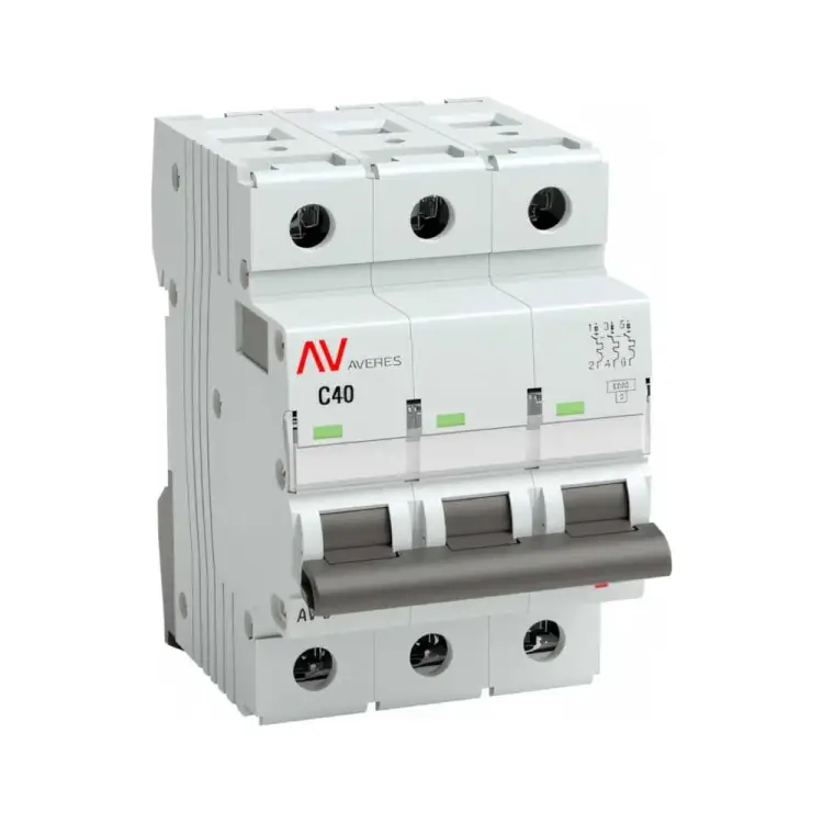 Автоматический выключатель EKF AVERES AV-6 mcb6-3-40C-av