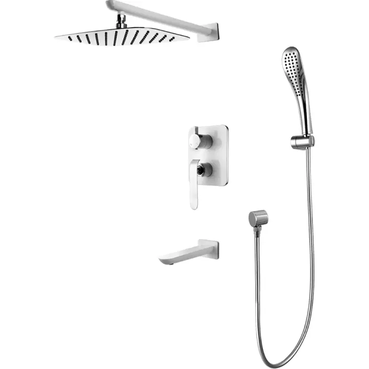 Встраиваемый смеситель для ванны и душа Lemark Melange LM4922CW