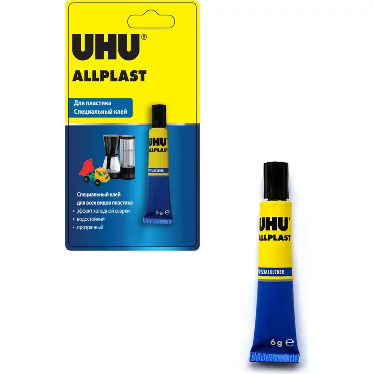 Клей для пластиков UHU ALLPLAST 48426/В