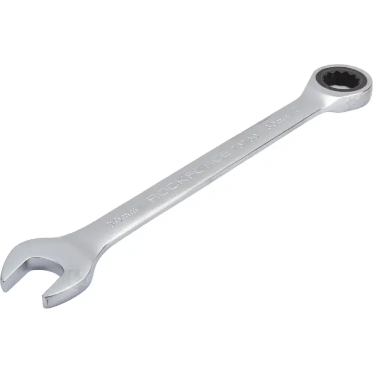 Трещоточный двенадцатигранный комбинированный ключ Rockforce RF-75730(11472)