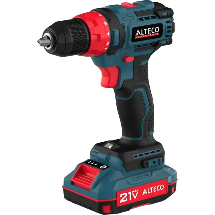 Бесщеточная аккумуляторная дрель шуруповерт ALTECO CD 21-45 BL 71403 Бесщеточная аккумуляторная дрель шуруповерт ALTECO CD 21-45 BL 71403