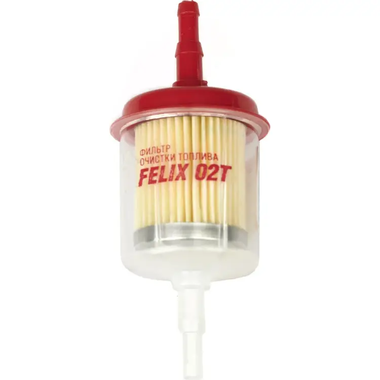 Топливный фильтр для ГАЗ/ВАЗ/УАЗ с карбюратором FELIX 02 T 410030153 Топливный фильтр для ГАЗ/ВАЗ/УАЗ с карбюратором FELIX 02 T 410030153
