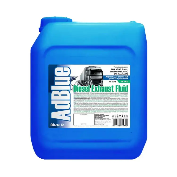 Жидкость для систем SCR дизельных двигателей канистра AdBlue 430700035