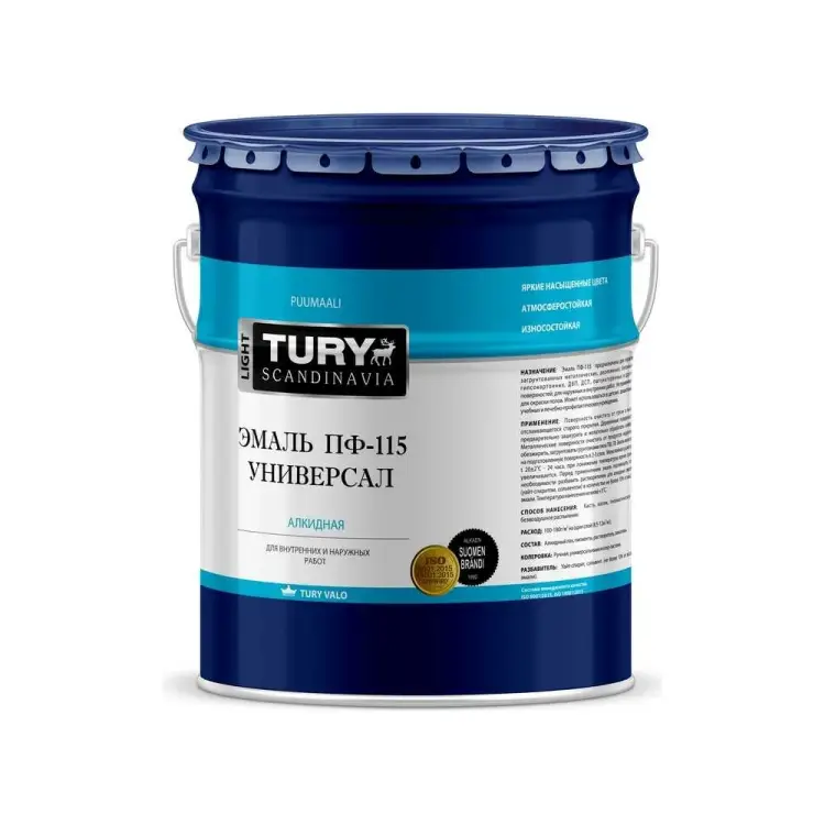 Эмаль TURY Универсал ПФ-115 20008454