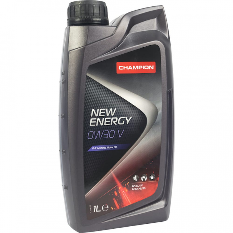 Синтетическое моторное масло CHAMPION NEW ENERGY V 0W30, SL/CF, A5/B5-12