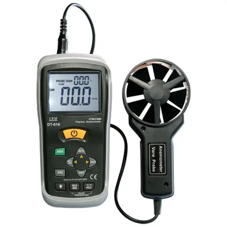 Измеритель скорости воздуха и температуры СЕМ DT-619 480519
