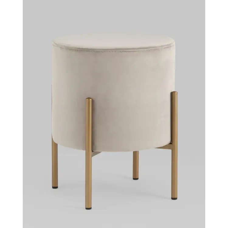 Пуф Стул Груп Кейси велюр светло-серый vd-keysi-b25 Пуф Стул Груп Кейси велюр светло-серый vd-keysi-b25