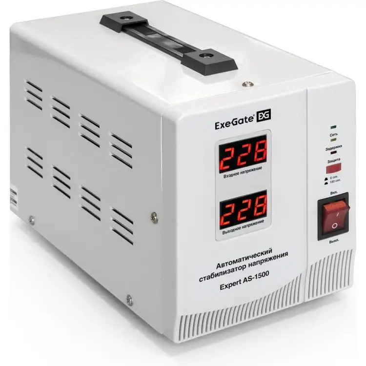 Стабилизатор напряжения ExeGate Expert 291722 Стабилизатор напряжения ExeGate Expert 291722