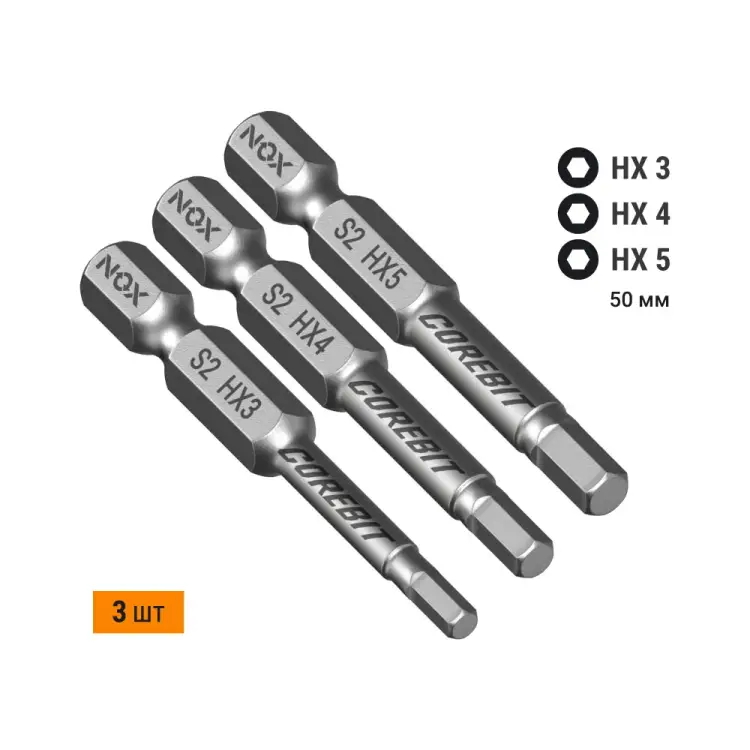 Набор бит NOX 336010 Набор бит NOX 336010