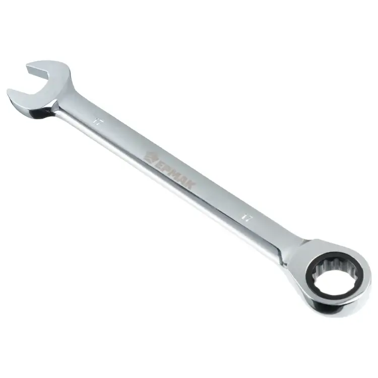 Комбинированный трещоточный ключ ЕРМАК 736-168