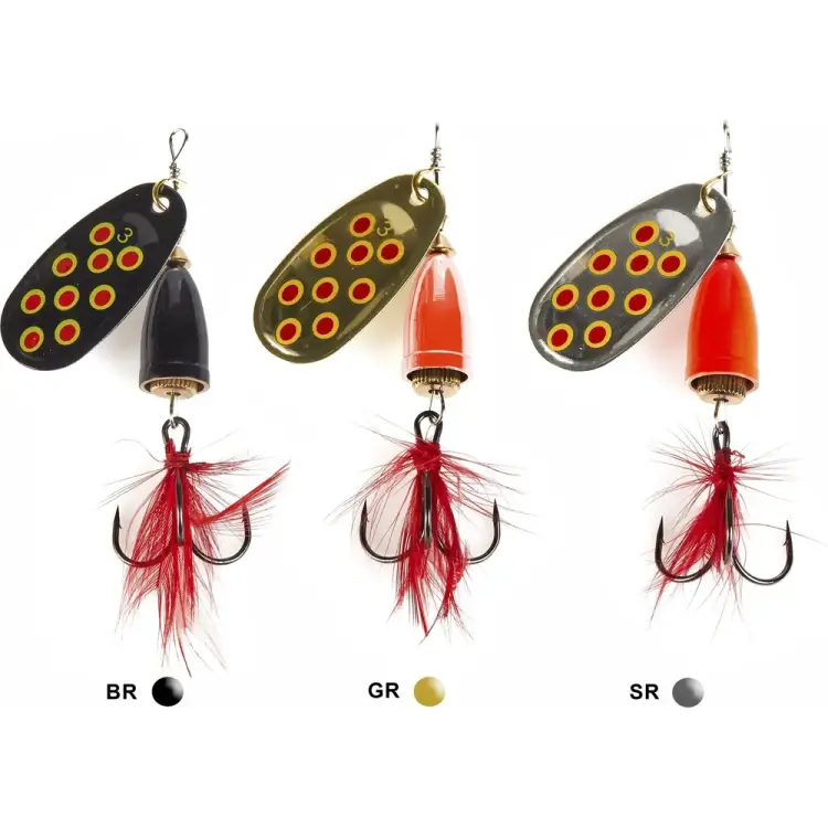 Вращающаяся блесна Lucky John BELL SPIN 03 LJBS03-001SET