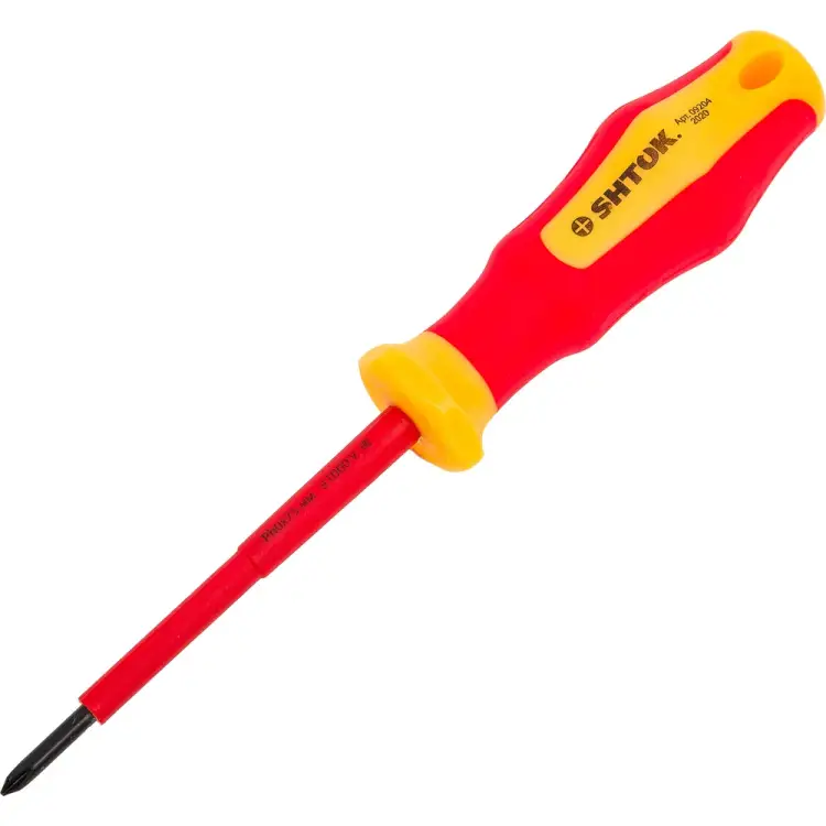 Диэлектрическая отвертка SHTOK 09204