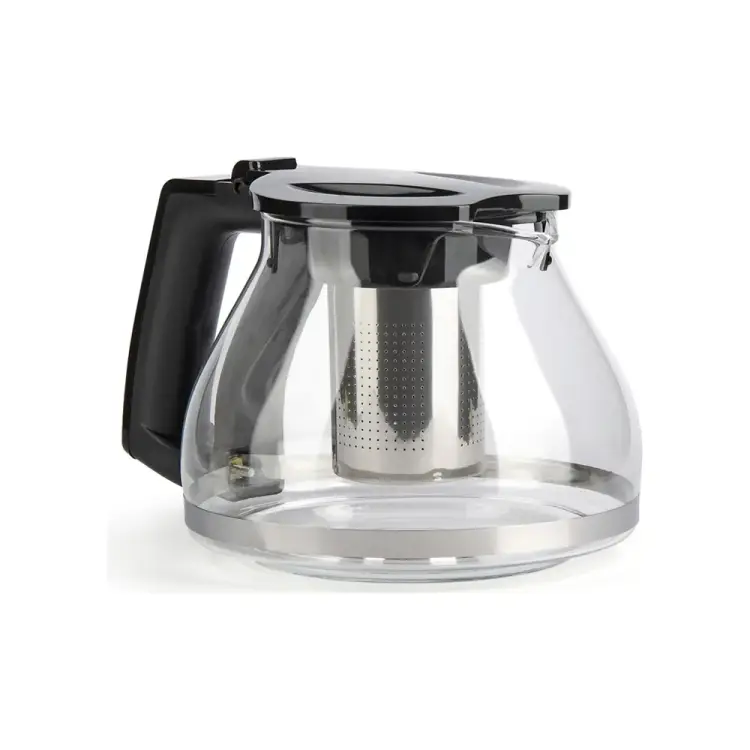 Стеклянный заварочный чайник BAROUGE BF-505/36 BF-505 1500 мл/черный/чайник