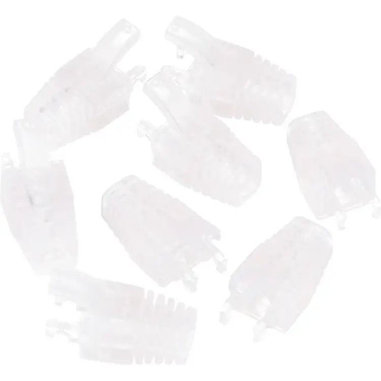 Защитный сетевой коннектор для коннекторов RJ45 NIKOMAX NMC-RJBOOT65B-TR-100