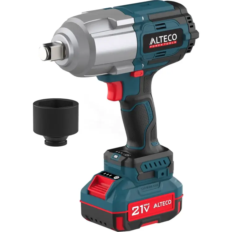 Бесщеточный аккумуляторный ударный гайковерт ALTECO CIW 20-1000 47638