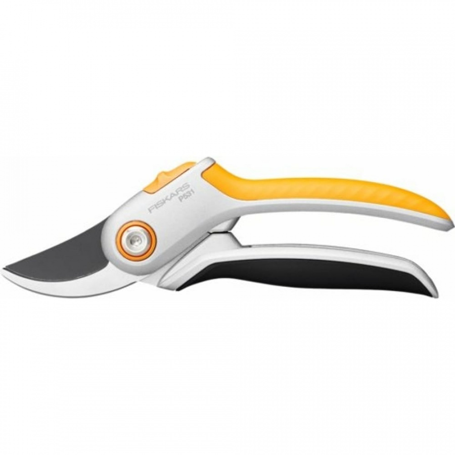 Плоскостной металлический секатор Fiskars Plus P531