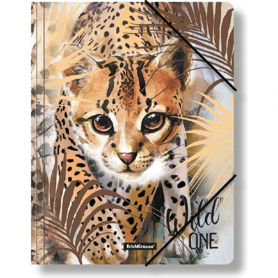 Пластиковая папка ErichKrause Wild Cat