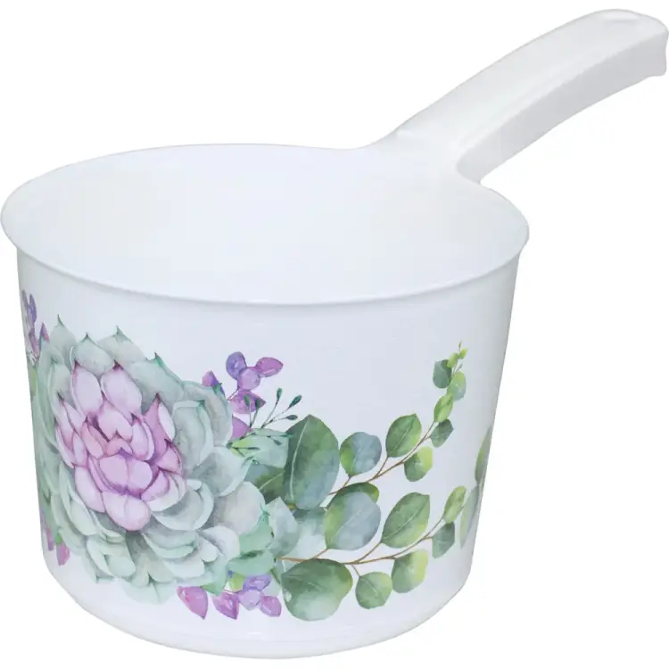 Ковш IDEA ДЕКО 1.5 л М 1218 каменная М 1218 каменная роза Ковш IDEA ДЕКО 1.5 л М 1218 каменная М 1218 каменная роза