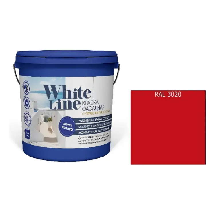 Фасадная краска White Line 4690417129607 Фасадная краска White Line 4690417129607