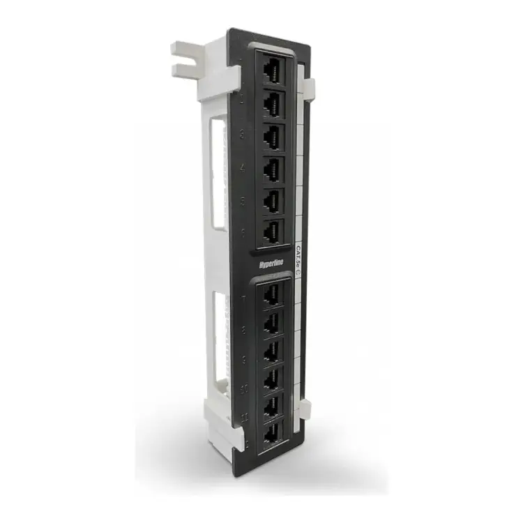 Настенная патч-панель Hyperline RJ-458P8C PPW-12-8P8C-C5e 15379