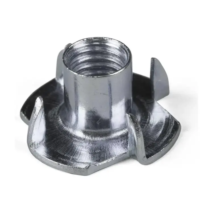 Врезная оцинкованная гайка Стройметиз M6 DIN1624 8 шт. 3130041