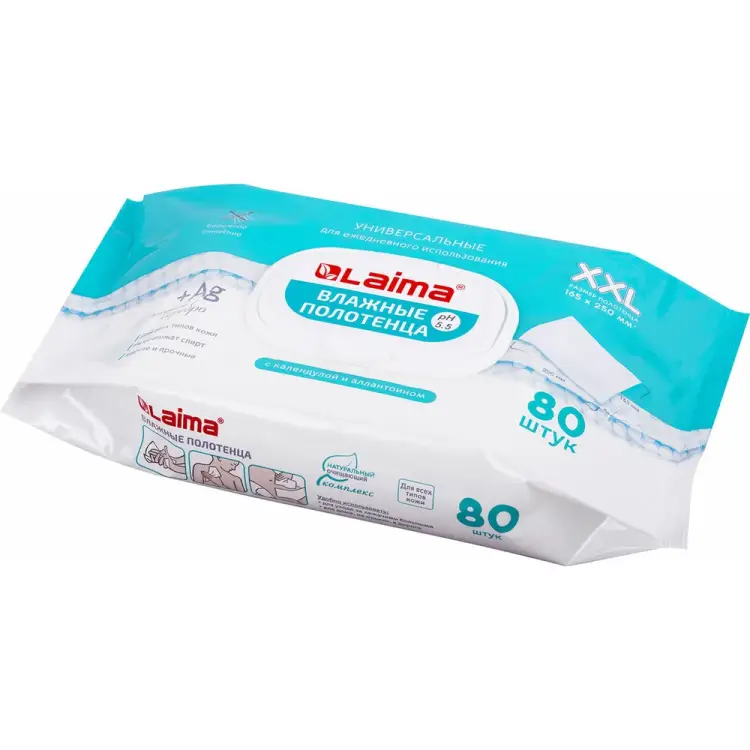 Влажные полотенца LAIMA 115222