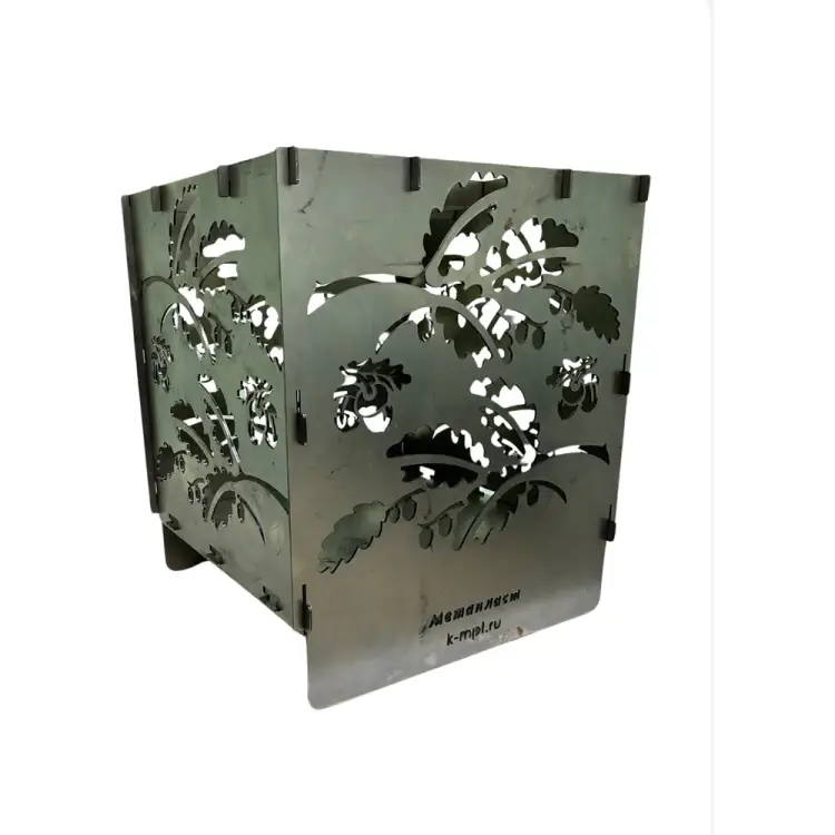 Квадратная костровая чаша НАЮ КЧС-Дуб Квадратная костровая чаша НАЮ КЧС-Дуб