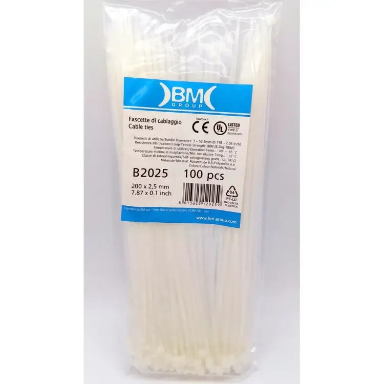 Кабельная стяжка BM Group .BM-B2025