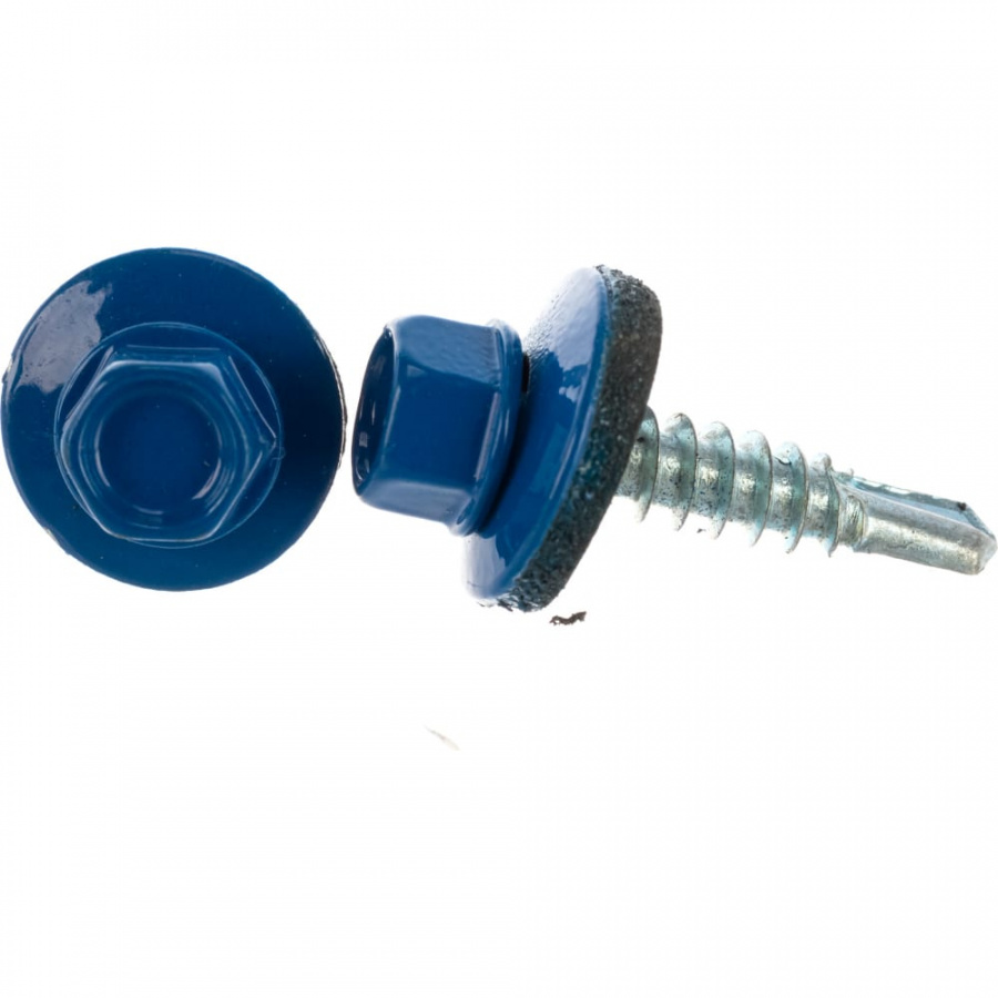 Кровельный саморез крепежная техника 5,5/25 RAL5005 синий (250 шт.)