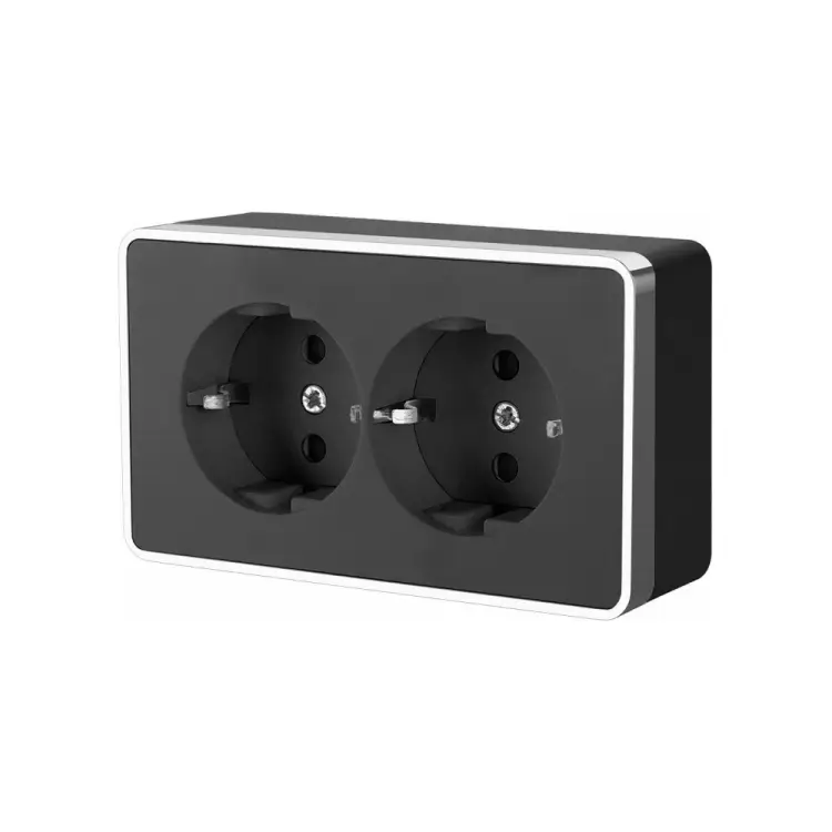 Двойная розетка WERKEL WL15-02-03 a041698