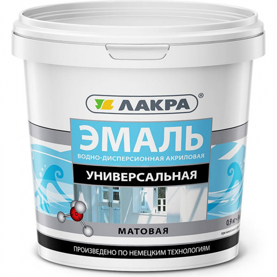 Универсальная акриловая эмаль ЛАКРА 90003485866