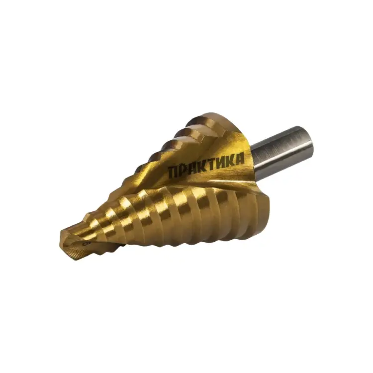 Ступенчатое спиральное сверло по металлу ПРАКТИКА 793-787