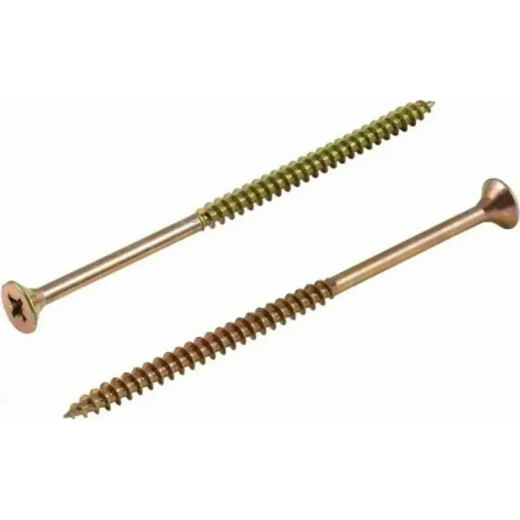 Оцинкованный универсальный саморез КВАДРА 6x100 4 шт. 604100004812