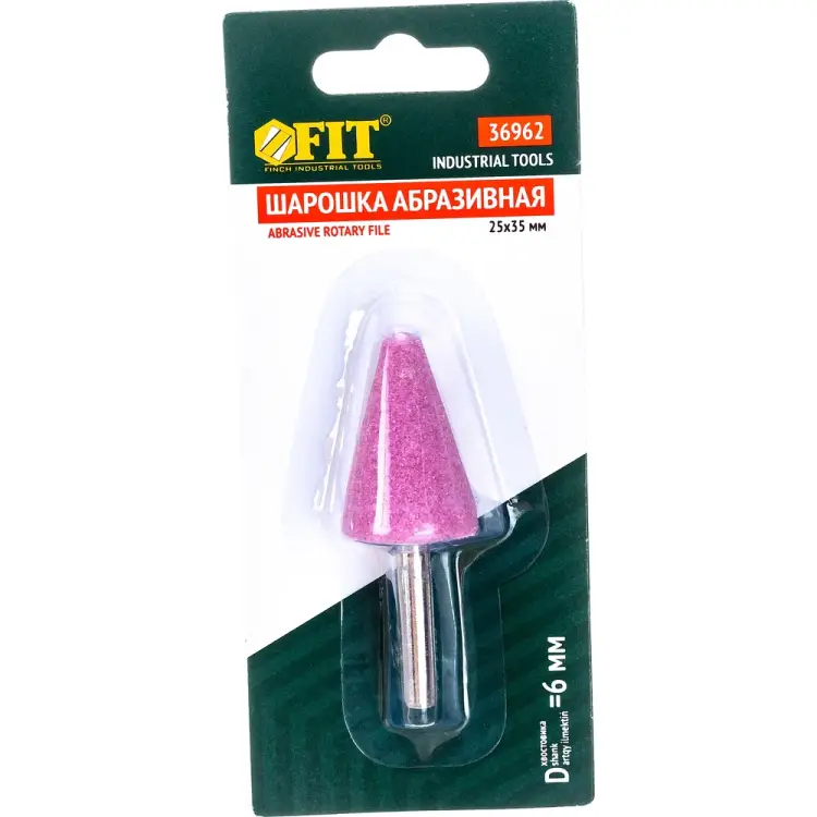 Абразивная шарошка по металлу FIT IT 36962 Абразивная шарошка по металлу FIT IT 36962