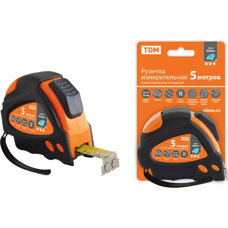 Рулетка TDM ELECTRIC Алмаз SQ1018-0110