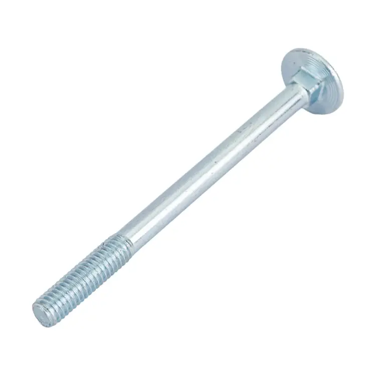 Мебельный оцинкованный болт КРЕП-КОМП 6х80 DIN603 100 шт. бм680ф