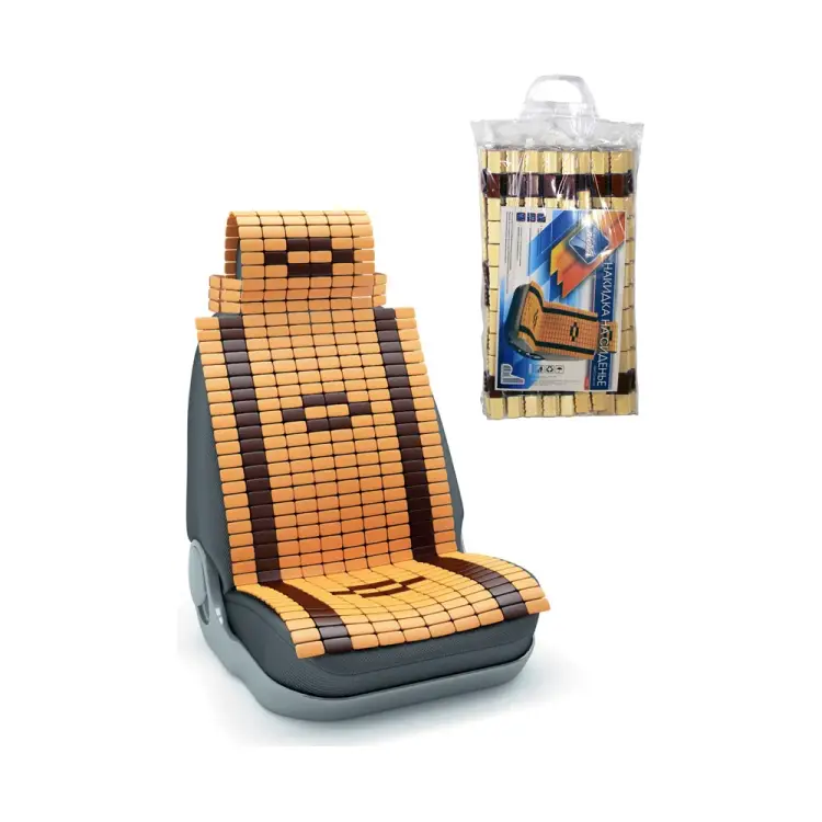 Бамбуковая накидка на сиденье Nova Bright 44178