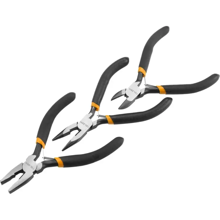 Набор мини пассатижей и бокорезы TOLSEN 10038