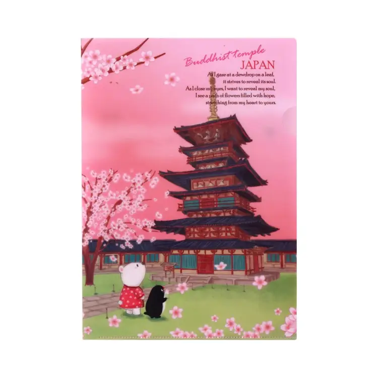 Папка-уголок COMIX география A7590 JP