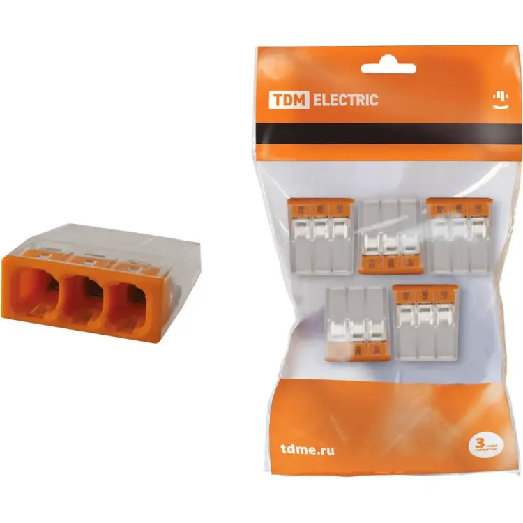 Строительно-монтажная клемма TDM ELECTRIC КБМ-2273-233 SQ0517-0122
